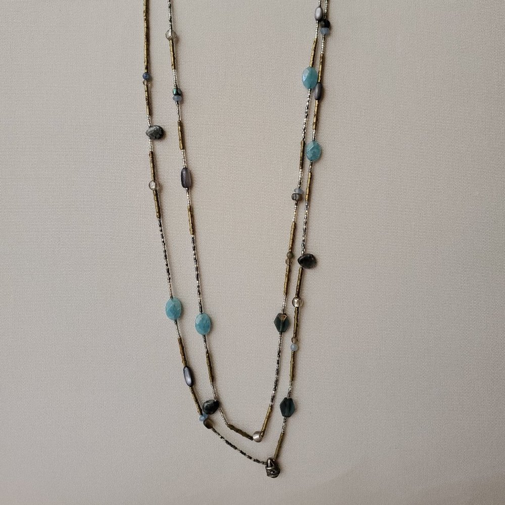 Silpada Necklace With Jemstones/Beads/Charms